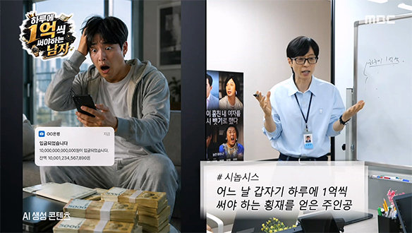 하루에 다 못 쓰면 생명 단축?!⏳ 유재석이 제안하는 고자극 스토리💸
