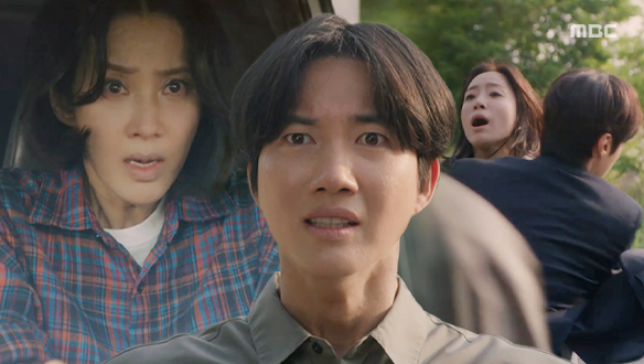 “오장미!! 빨리 잡아!!“ 폭주하는 화영(오현경)의 앞을 막아선 준호(박건일)