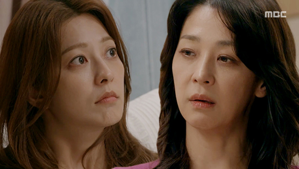 “너 뭐 숨기지?“ 놀라는 지니(박세영)를 의심하는 세리(한고은)