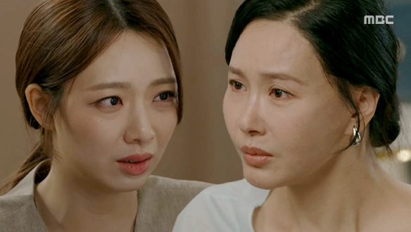 “내가 다 해결해 줄게“ 도희(박솔라)의 거짓 눈물에 넘어가는 선경(최수린)