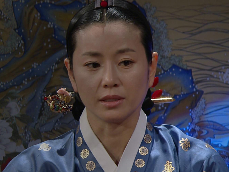 세손을 지켜내겠다고 다짐하는 혜빈 클립 이미지