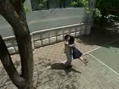 해미와 준하의 오바육바 작별인사 클립 이미지