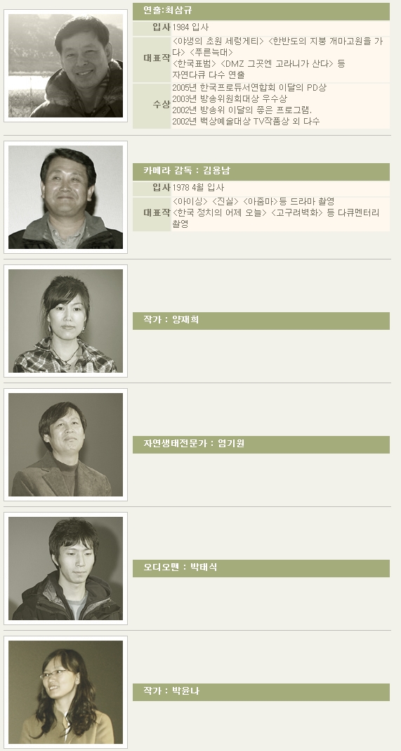 제작진 정보